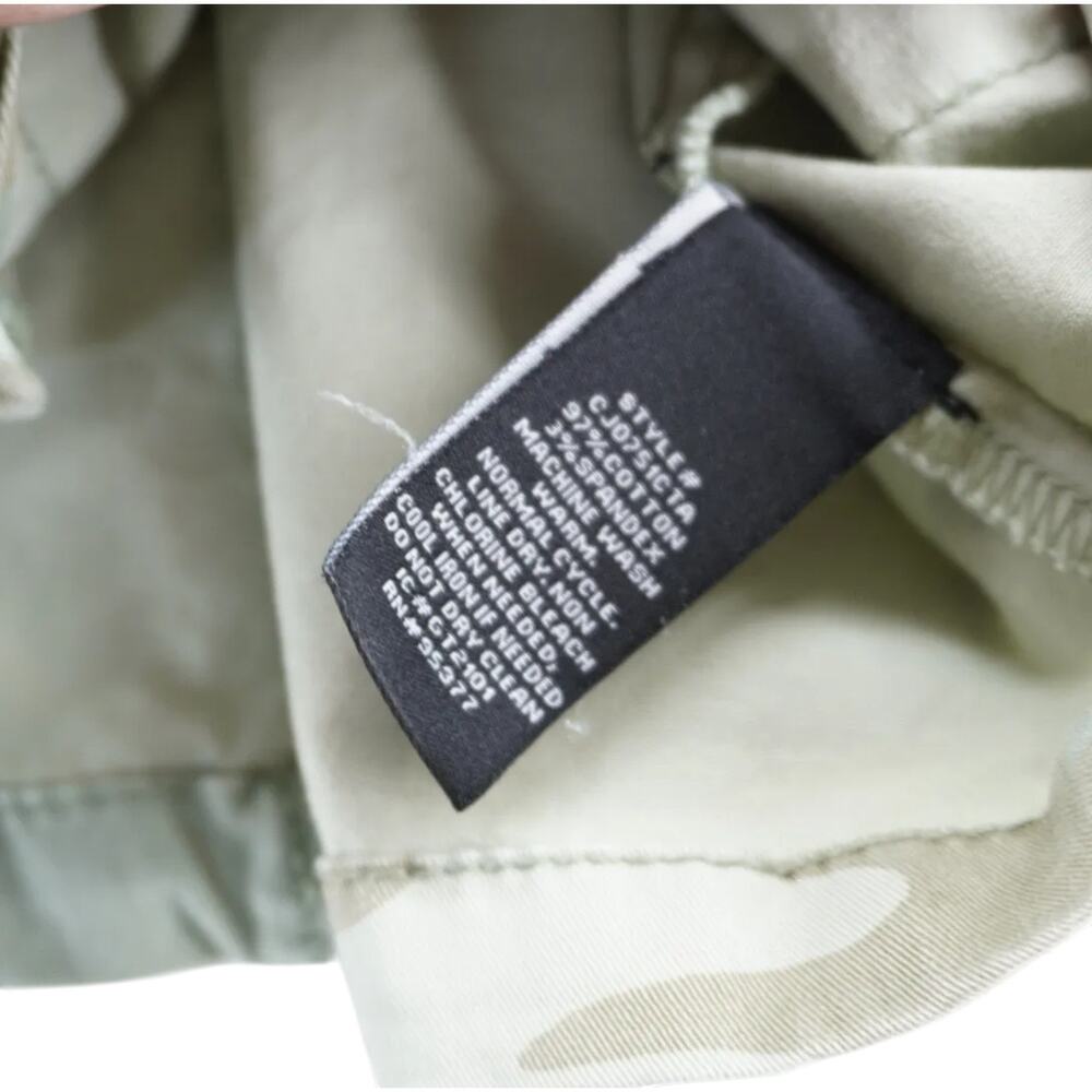 Sanctuary Standard Surplus Camo Utility Jacket Womens Medium Military Zip Front - Picture 6 of 9